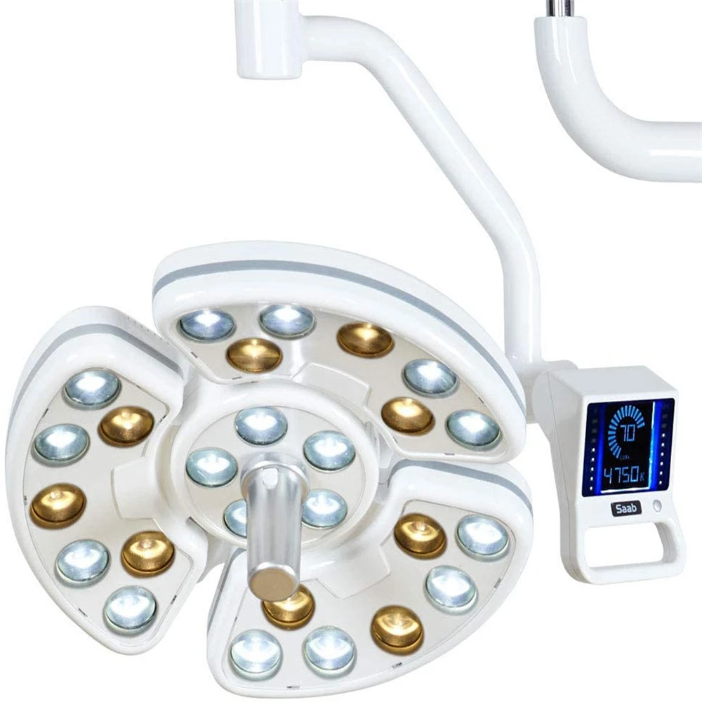 Dental shadowless chair high power surgical light LED implant lamp
