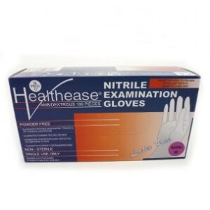 Healthease Examination Gloves Nitrile Latex & Powder Free